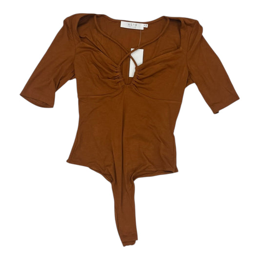 Bodysuit By Astr In Orange, Size:M
