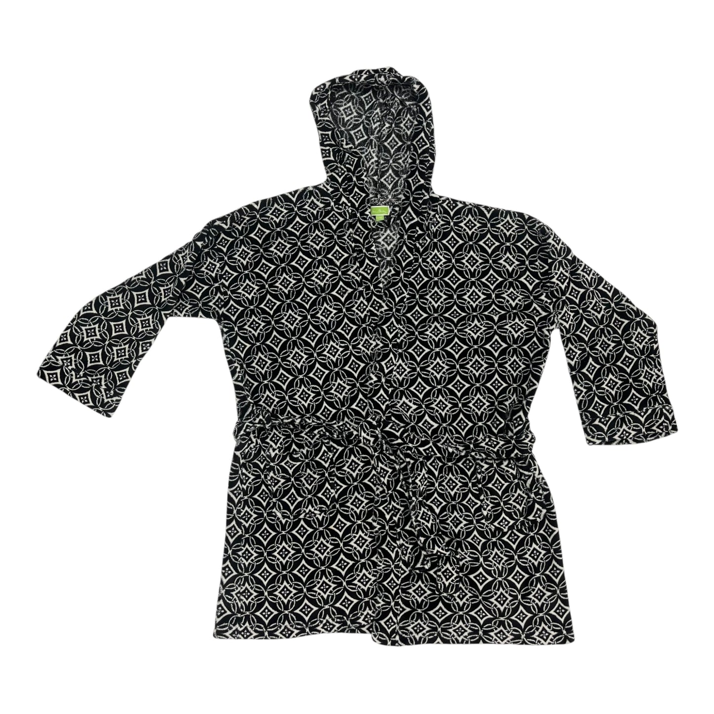 Robe By Vera Bradley In Black & White, Size:L