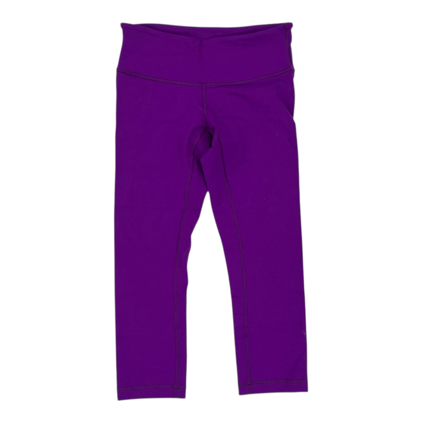 Athletic Leggings Capris By Lululemon In Purple, Size:S