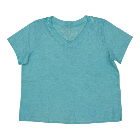Top Ss Basic By Eileen Fisher In Aqua, Size:M