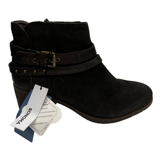 Boots Ankle Flats By Sonoma In Brown, Size:7