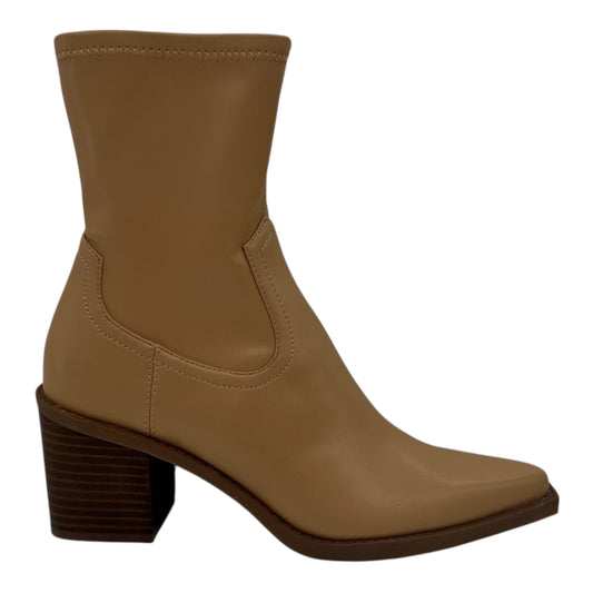 Boots Ankle Heels By Dolce Vita In Brown, Size:7