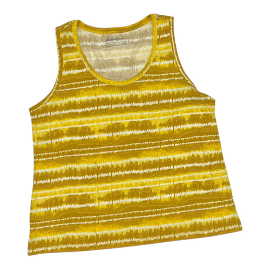 Tank Top By Eddie Bauer In Yellow, Size:Xl