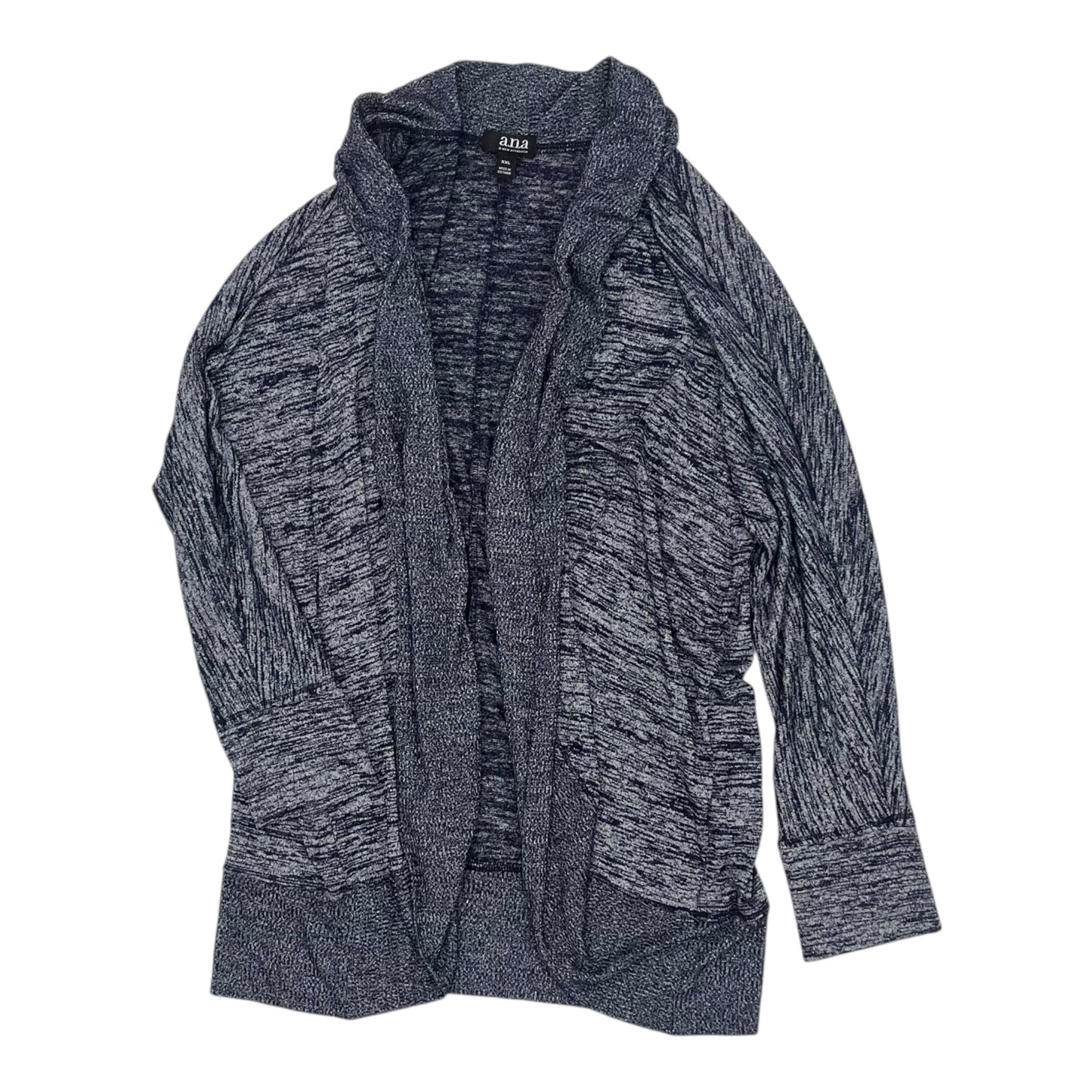 Cardigan By Ana In Blue, Size:Xxl