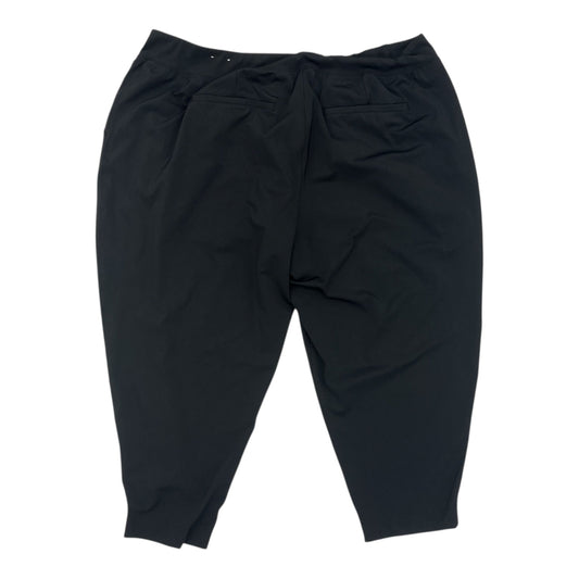 Athletic Pants By Livi Active In Black, Size:4X