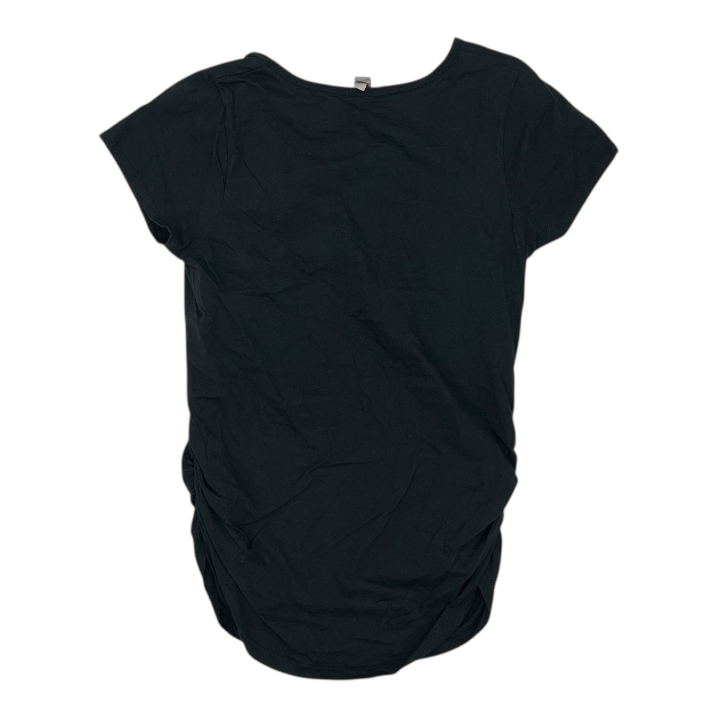 Mat Top Ss By Clothes Mentor In Black, Size:L