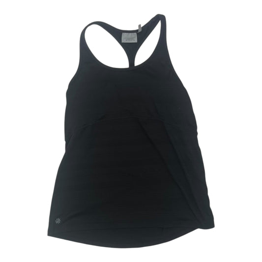 Athletic Tank Top By Athleta In Black, Size:S