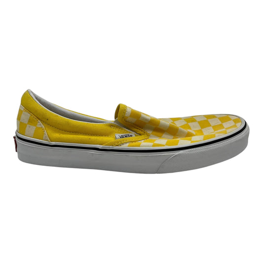 Shoes Sneakers By Vans In Yellow, Size:8