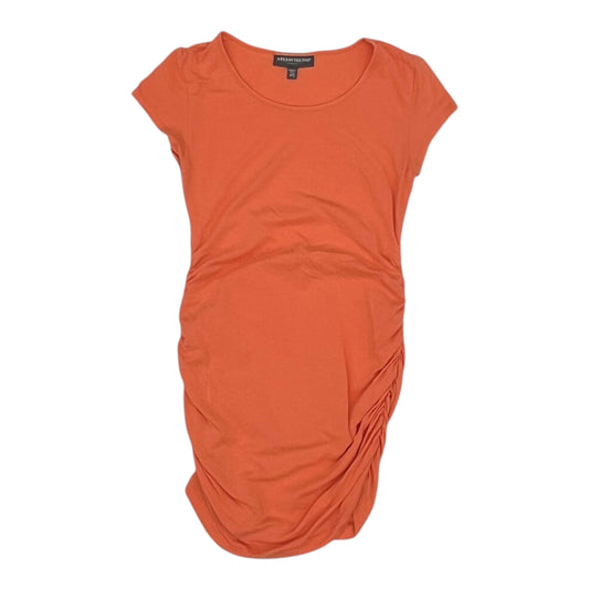MATERNITY TOP SS by A PEA IN THE POD in ORANGE, Size:XS