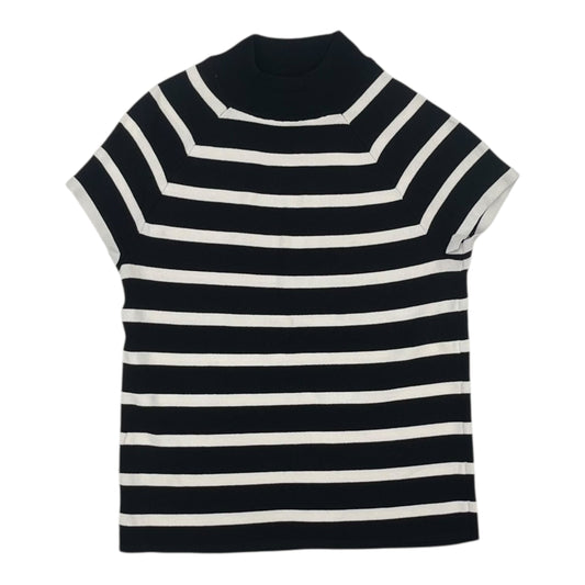 Sweater Ss By Worthington In Black & White, Size:S