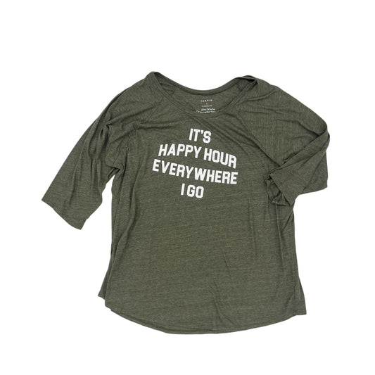 Top Ls By Torrid In Green, Size:5