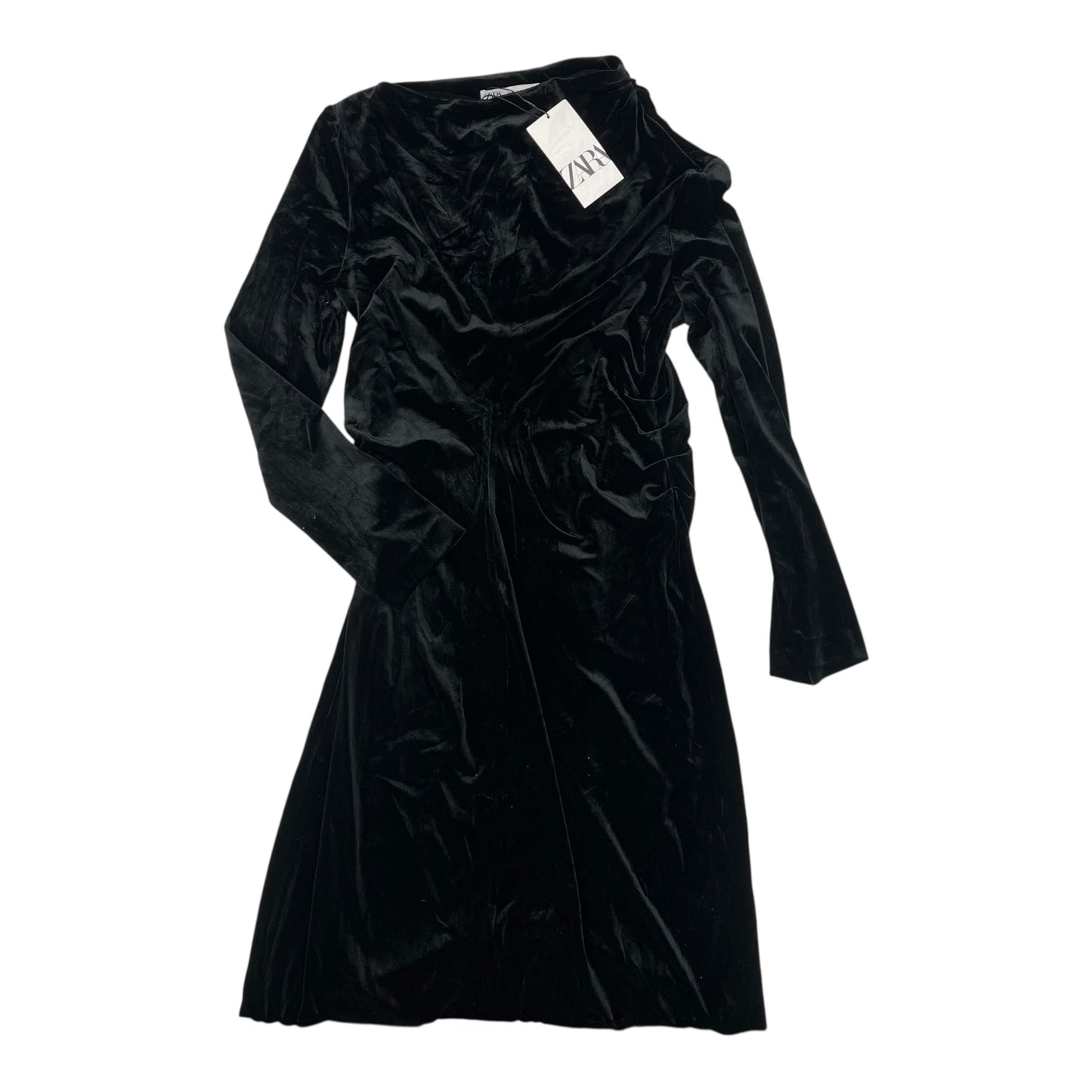 Dress Party Long By Zara In Black, Size:Xxl