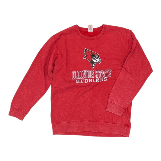 Athletic Sweatshirt Crewneck By Clothes Mentor In Red, Size:Xl