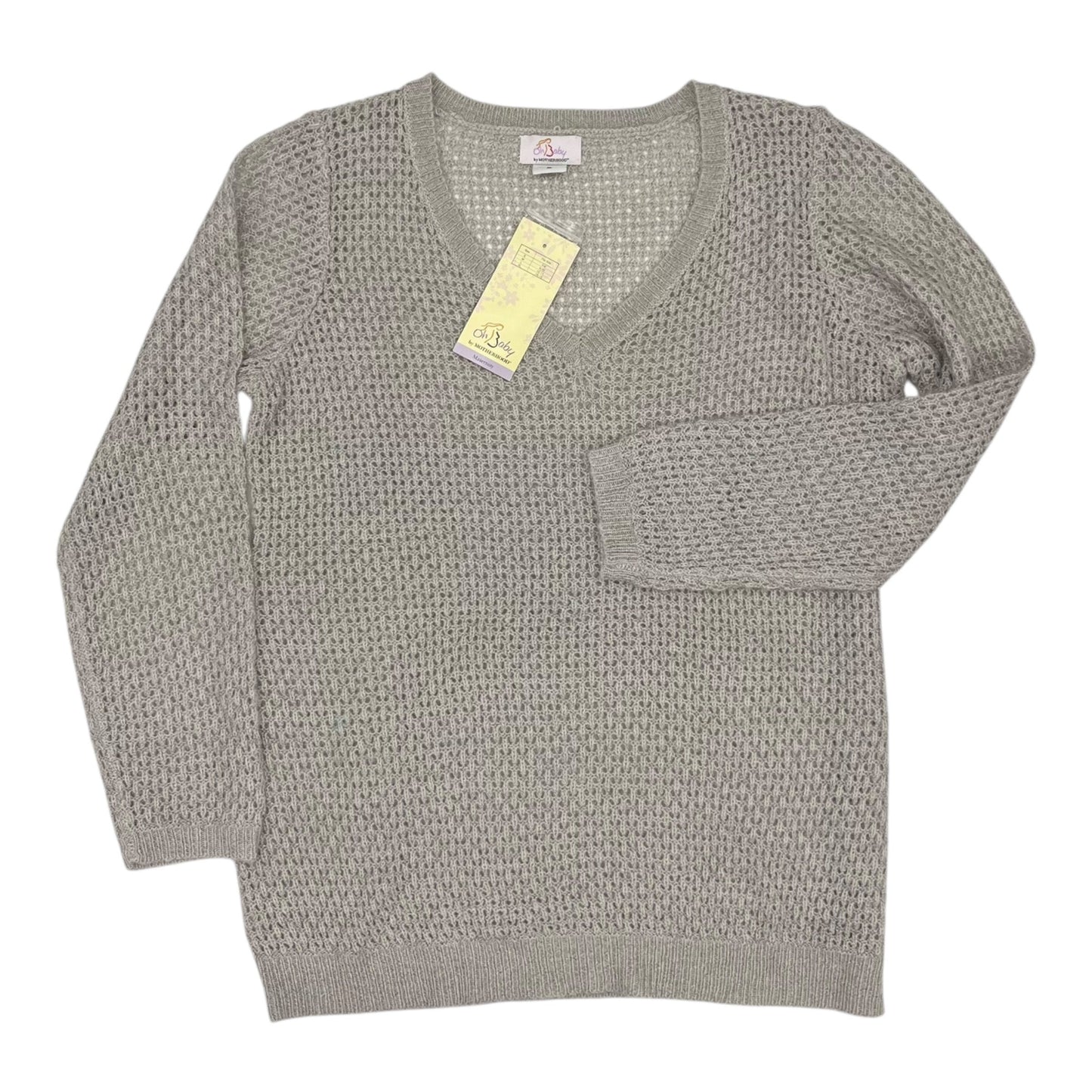 Mat Sweater By Oh Baby By Motherhood In Grey, Size:Xl
