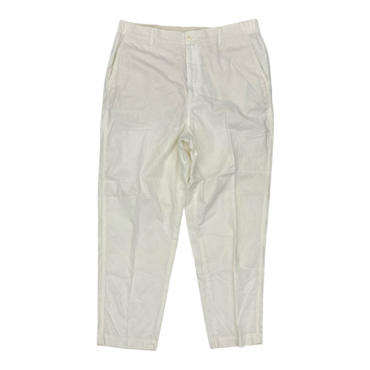 Pants Linen By Uniqlo In Cream, Size:Xl