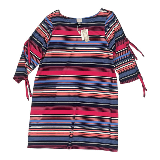 Dress Casual Short By Cupio In Blue & Pink, Size:Xl