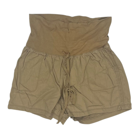 Mat Shorts By Isabel Maternity In Tan, Size:S