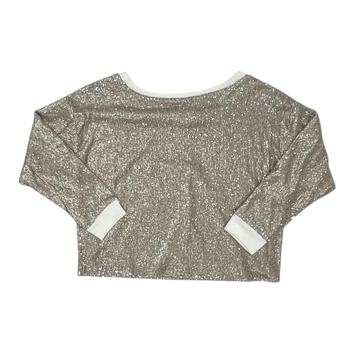 Top Ls By Chaser In Gold, Size:M