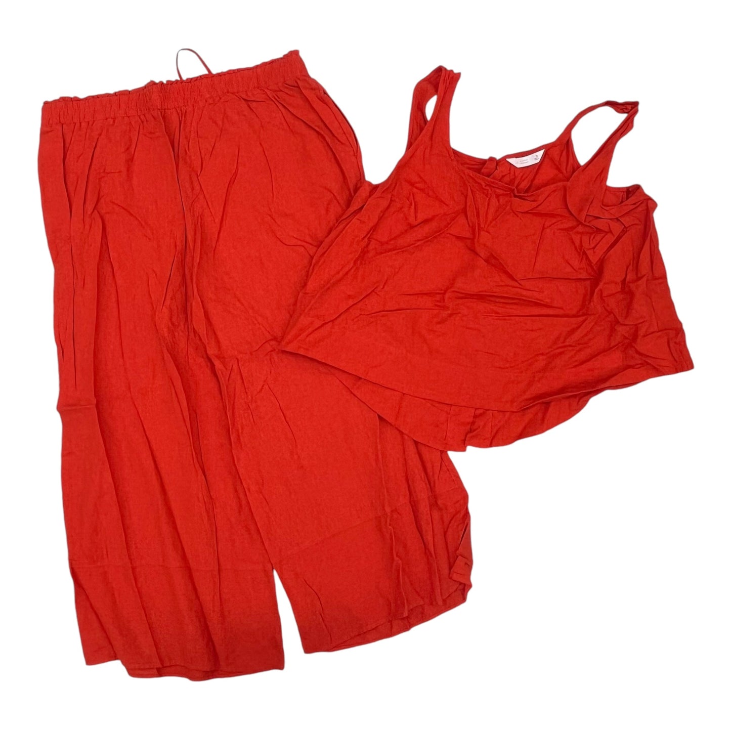 Pants Set 2Pc By Lc Lauren Conrad In Red, Size:1X