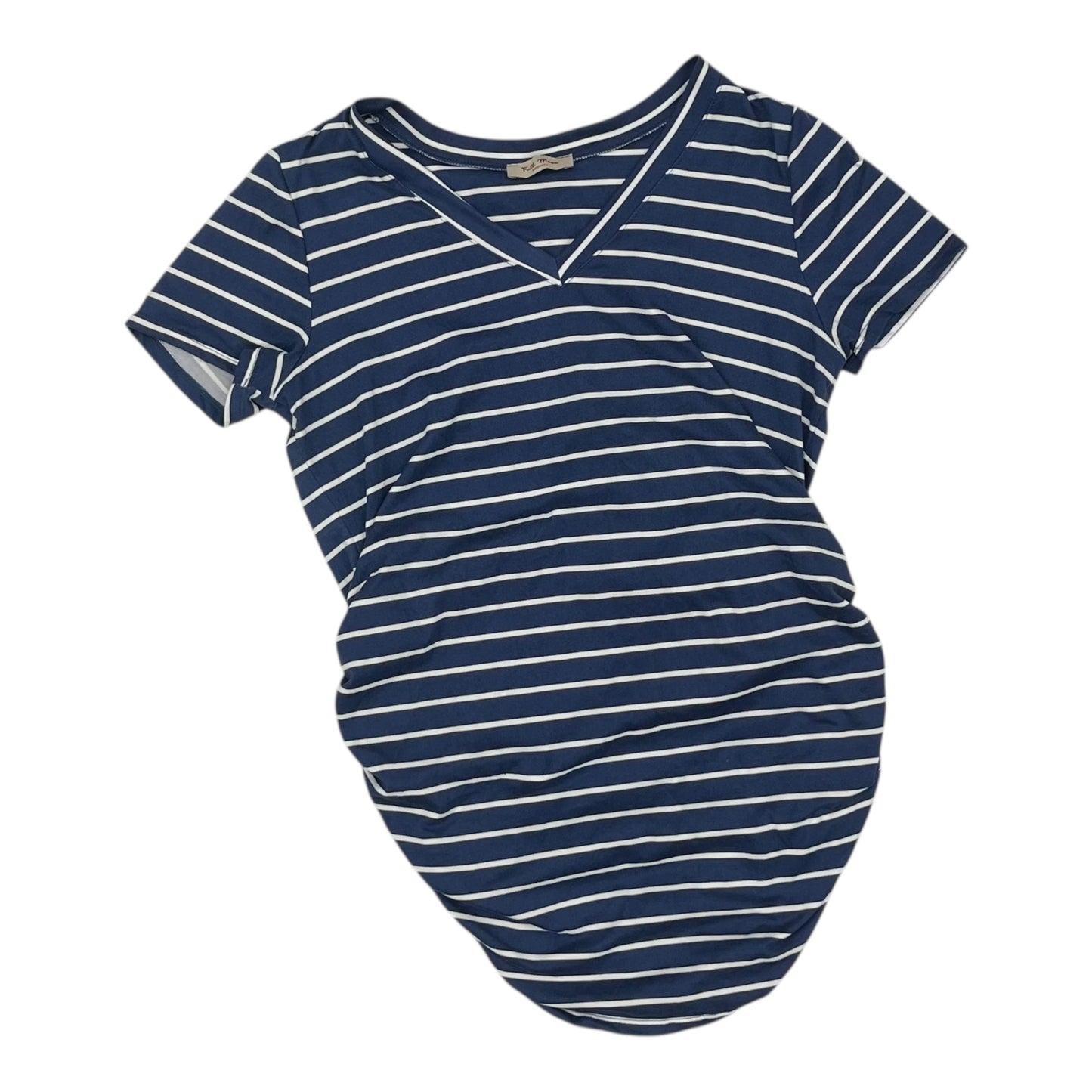 Mat Top Ss By Clothes Mentor In Blue, Size:L