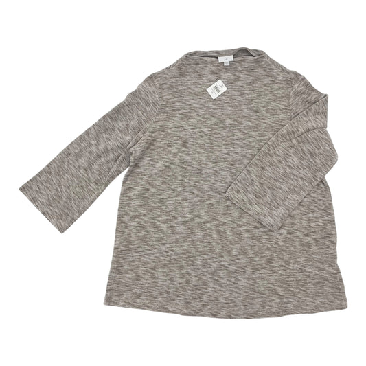 Sweatshirt Crewneck By J. Jill In Brown, Size:Xl