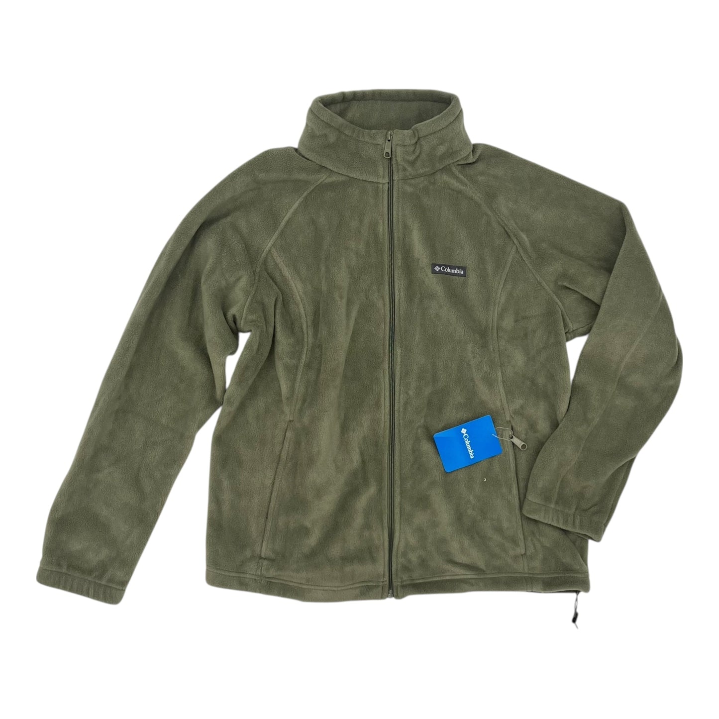 Jacket Fleece By Columbia In Green, Size:2X