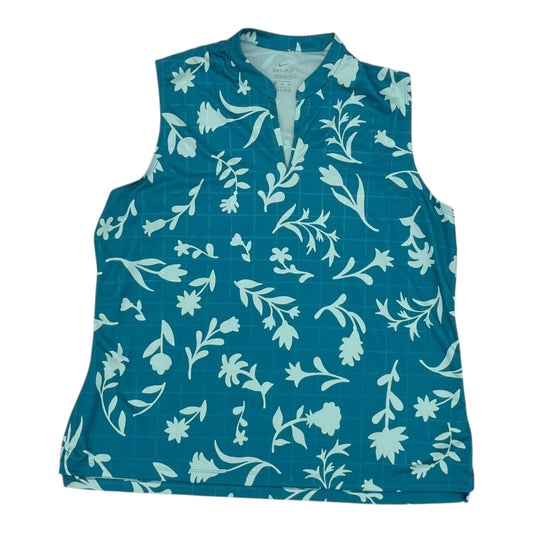 Athletic Tank Top By Nike In Green, Size:Xxl