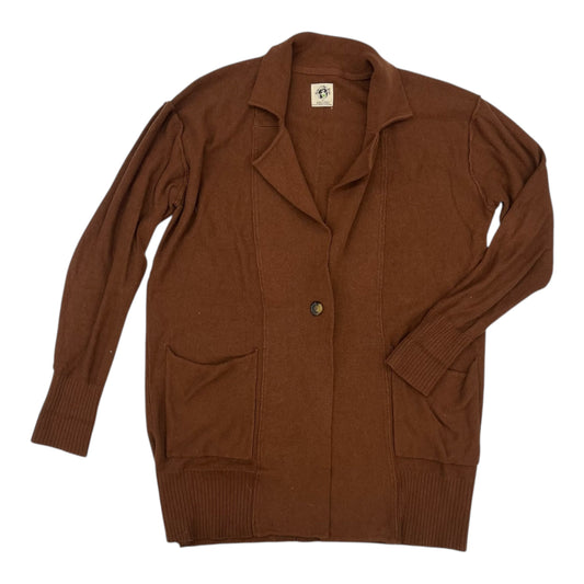Sweater Cardigan By We The Free In Brown, Size:M