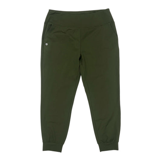 Athletic Pants By Clothes Mentor In Green, Size:Xl