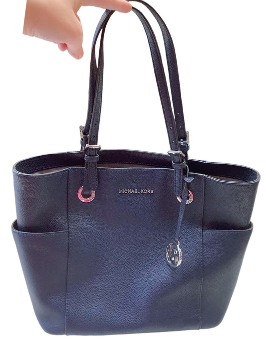 Handbag Designer By Michael Kors In Blue, Size:Large