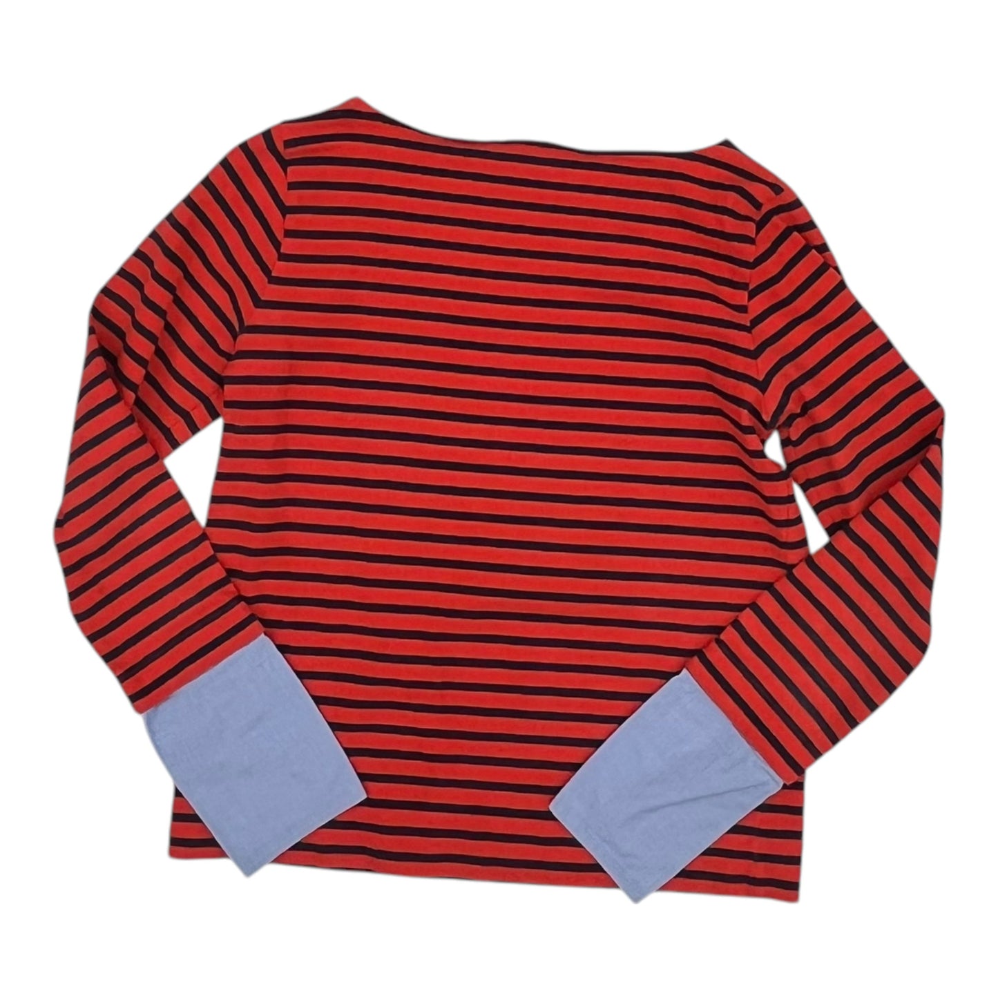 Top Ls By J. Crew In Blue & Red, Size:M