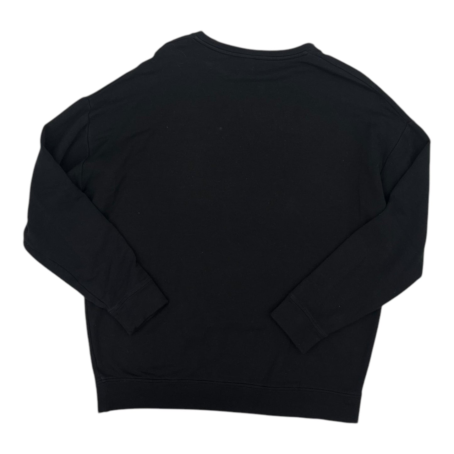 Athletic Top Ls Crewneck By Athleta In Black, Size:S