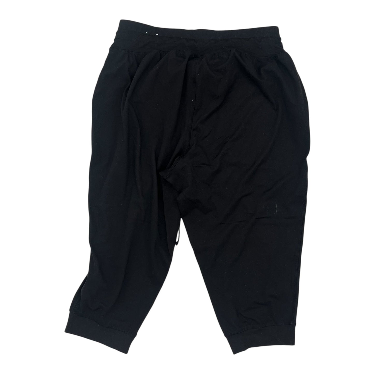 Athletic Capris By Livi Active In Black, Size:2X