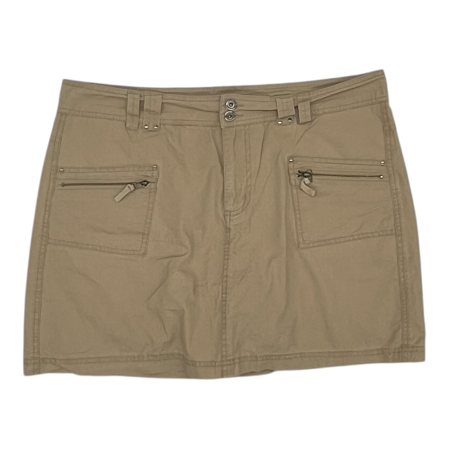 Skirt Mini & Short By Faded Glory In Brown, Size:14