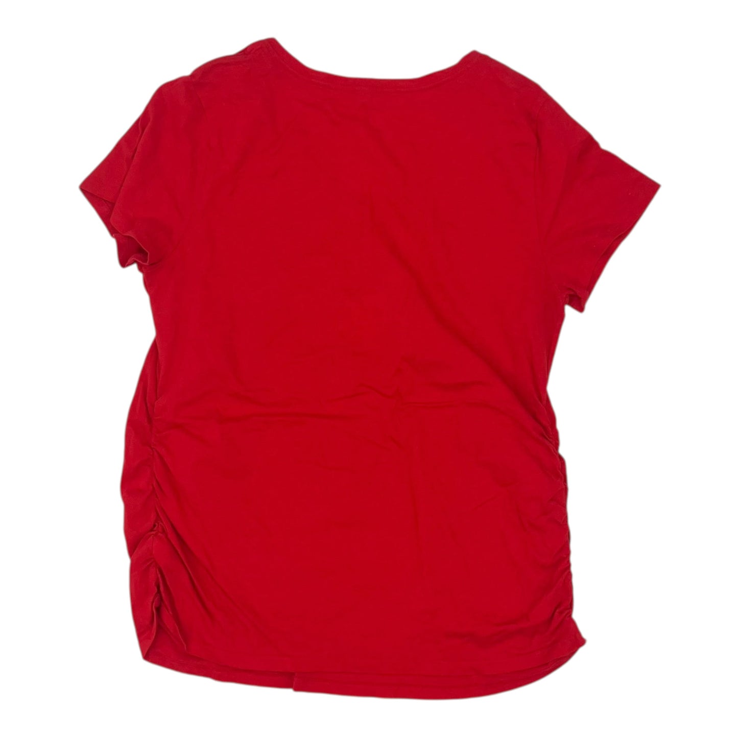 MATERNITY TOP SS by ISABEL MATERNITY in RED, Size:XL