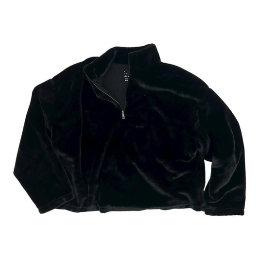 Sweatshirt Collar By A New Day In Black, Size:L