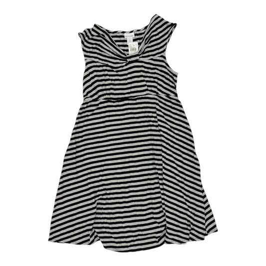 Mat Dress By Motherhood In Black & Grey, Size:L