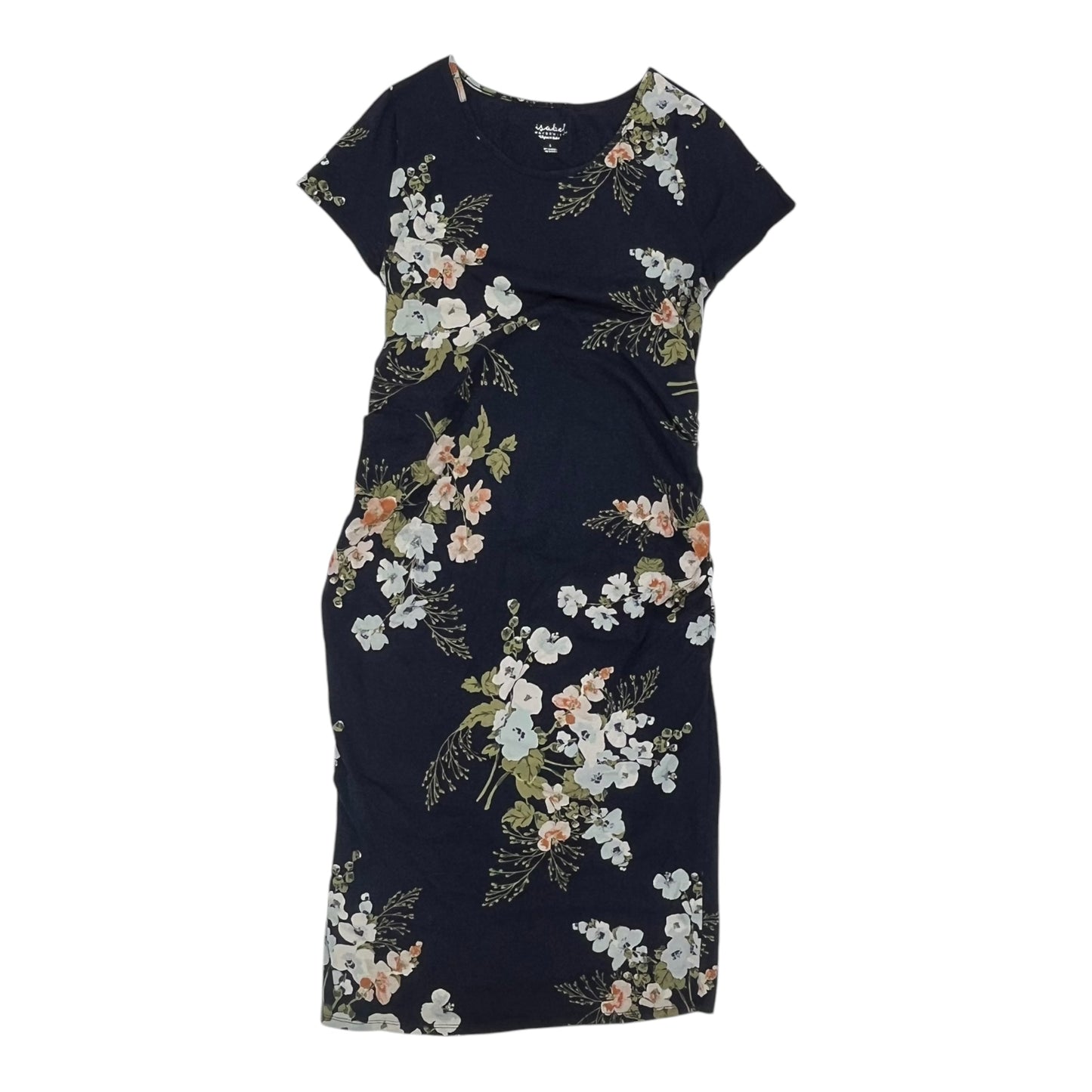 Mat Dress By Isabel Maternity In Navy, Size:L