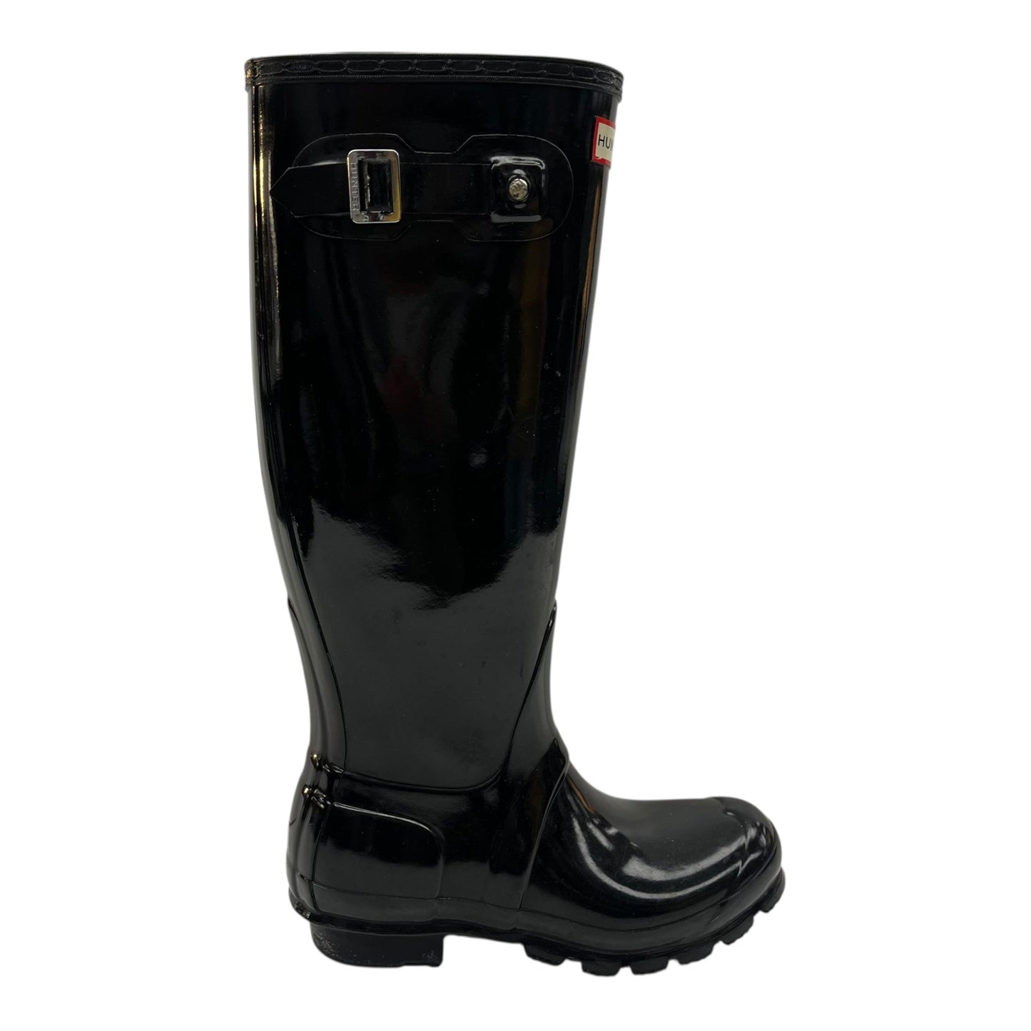 Boots Rain By Hunter In Black, Size:5
