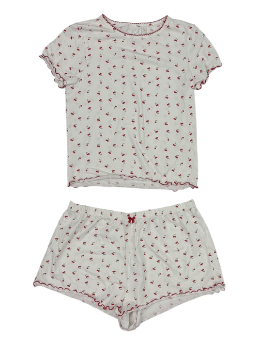 Pajamas 2Pc By Clothes Mentor In Red & White, Size:6