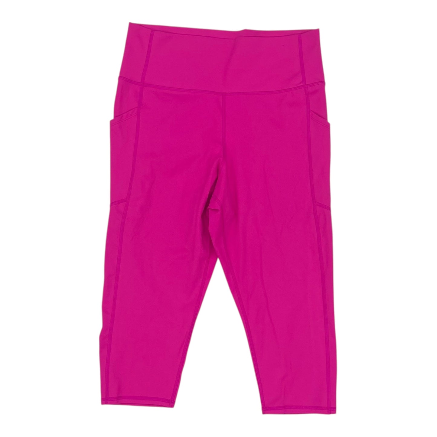 Athletic Leggings Capris By Gapfit In Pink, Size:L