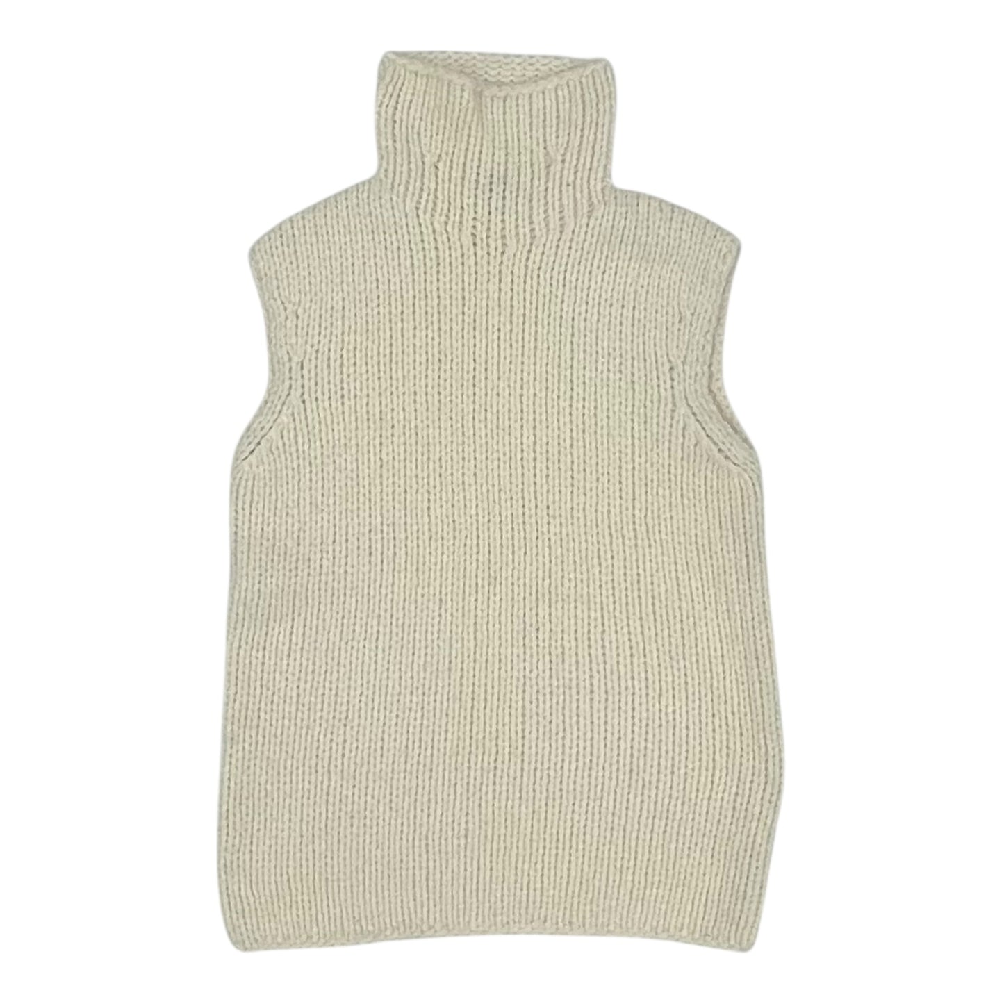 Vest Sweater By Theory In Cream, Size:M