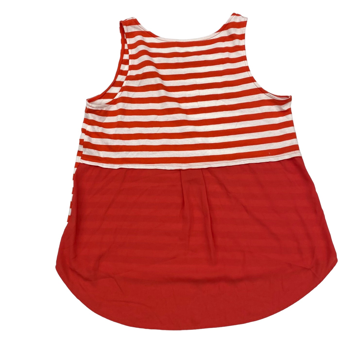 RED & WHITE TOP SLEEVELESS by CLOTHES MENTOR Size:XL