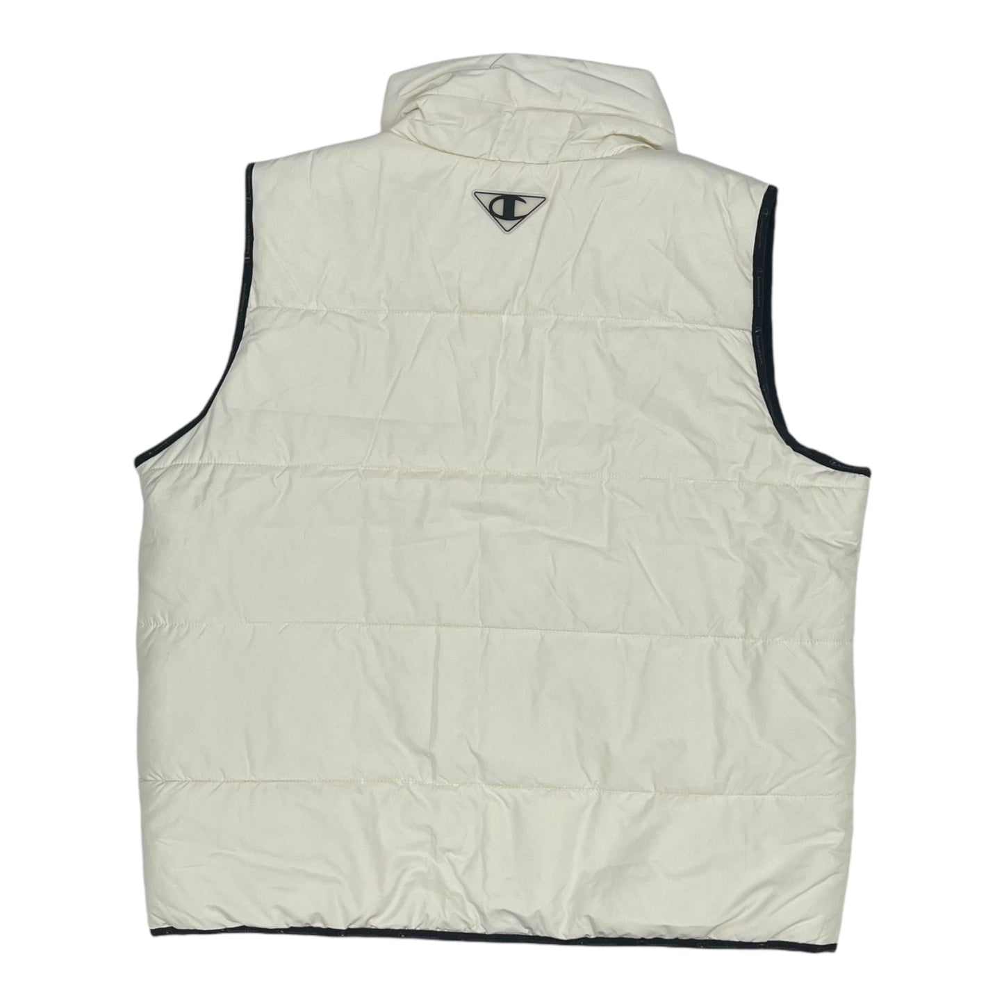 Vest Puffer & Quilted By Champion In Cream, Size:Xl