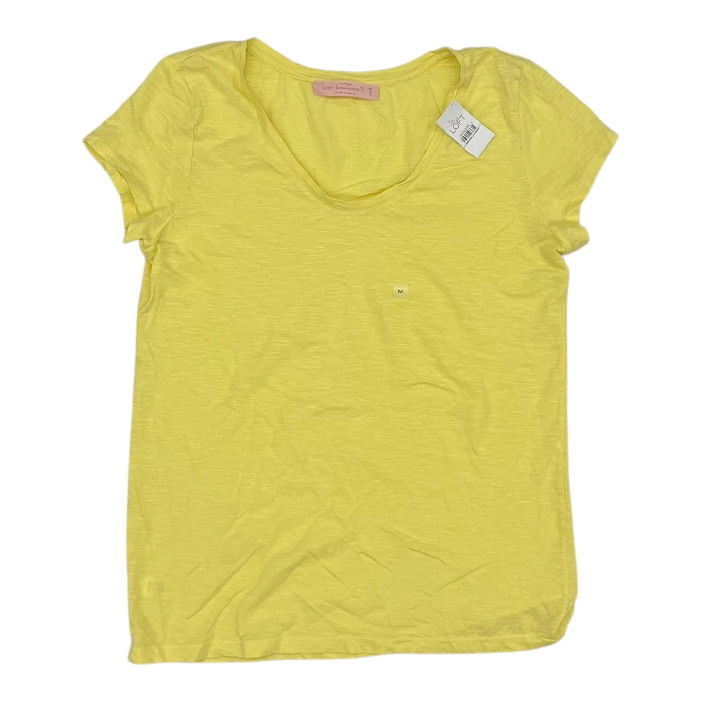 Top Ss By Loft In Yellow, Size:M