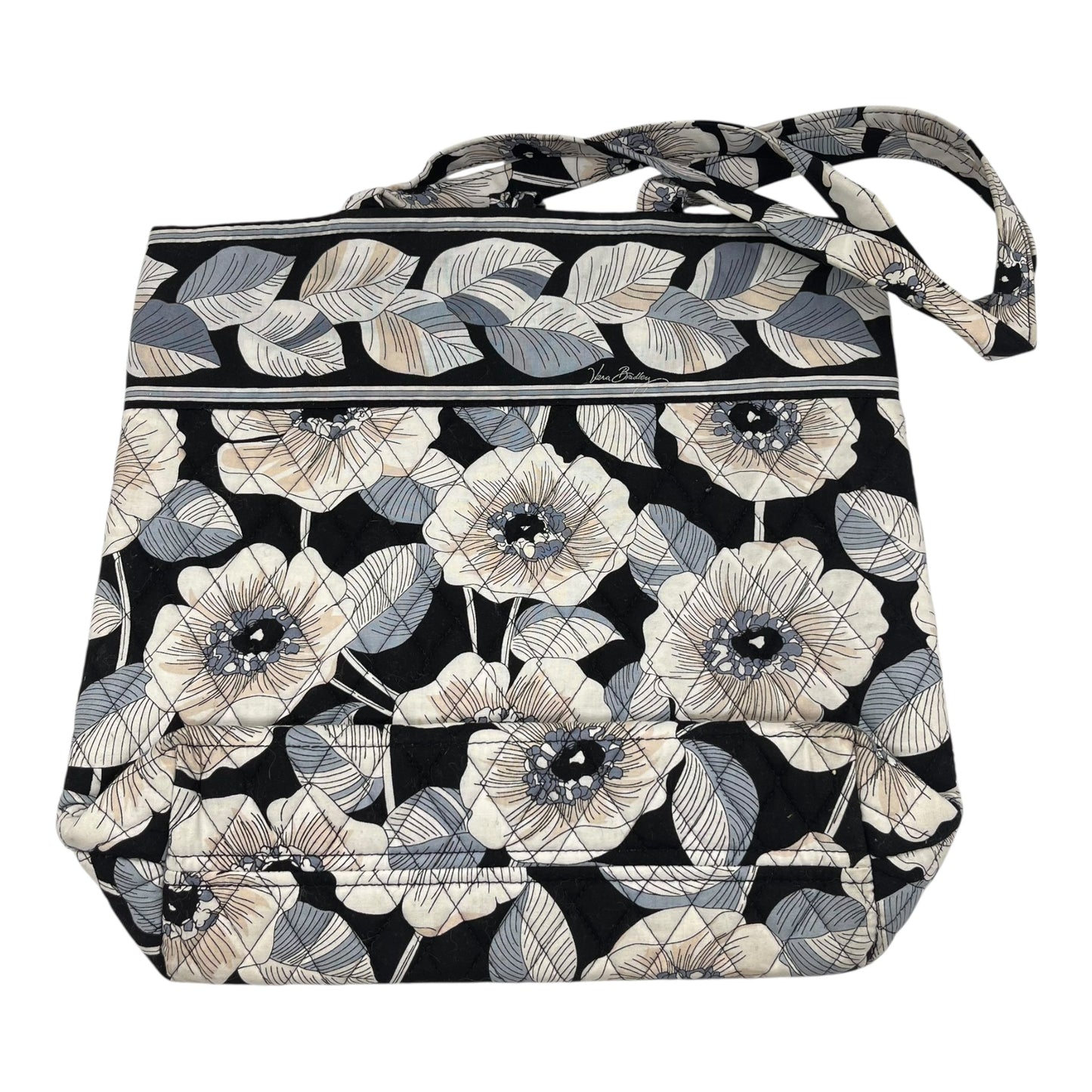 Tote By Vera Bradley In Black & White, Size:Medium