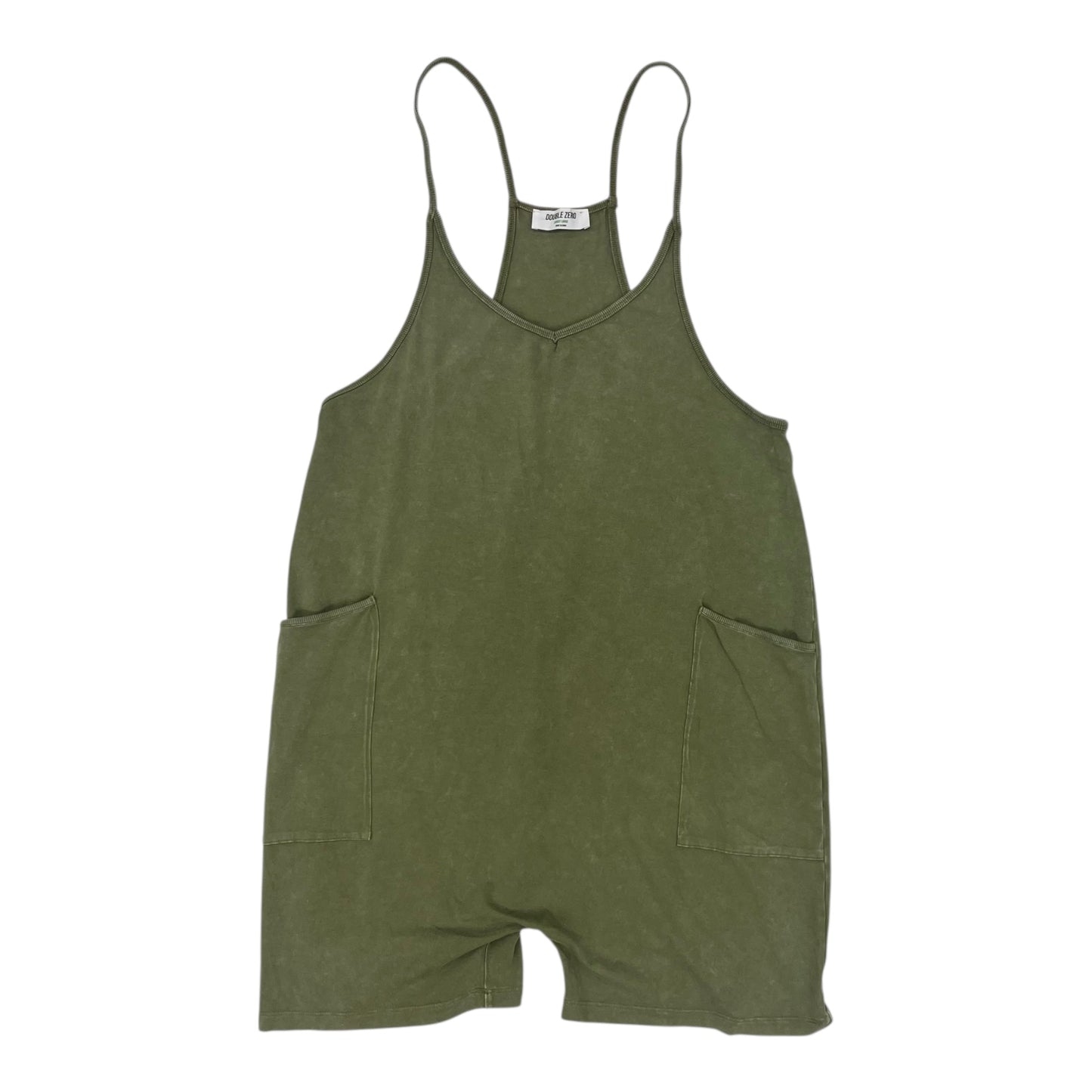 Romper By Double Zero In Green, Size:L