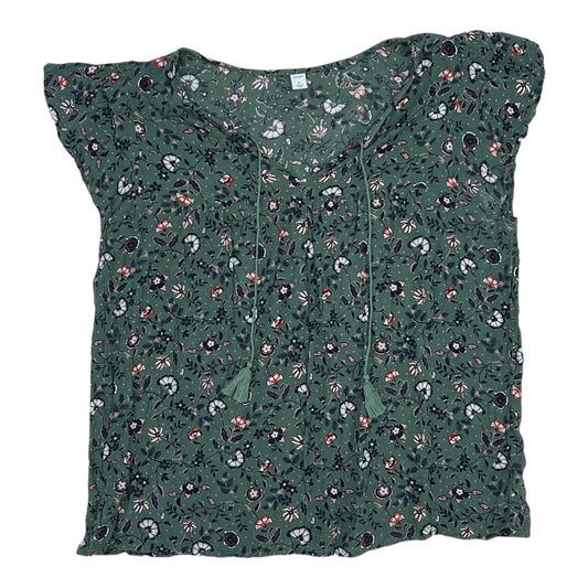 GREEN TOP SS by OLD NAVY Size:XL