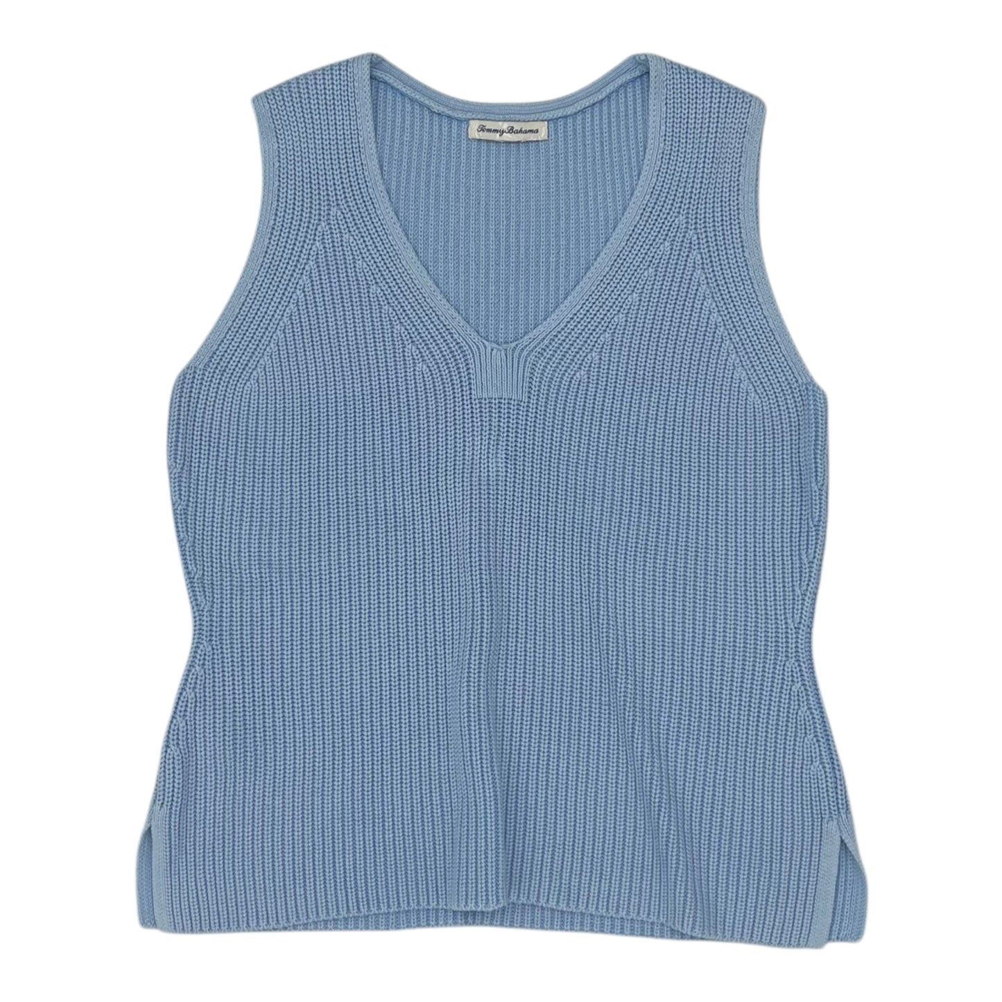 Vest Sweater By Tommy Bahama In Blue, Size:L