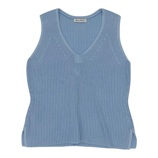 Vest Sweater By Tommy Bahama In Blue, Size:L